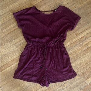 Universal Thread Burgundy Romper